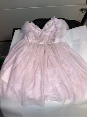 Cat & Jack Pink Sparkle Tulle Party Dress